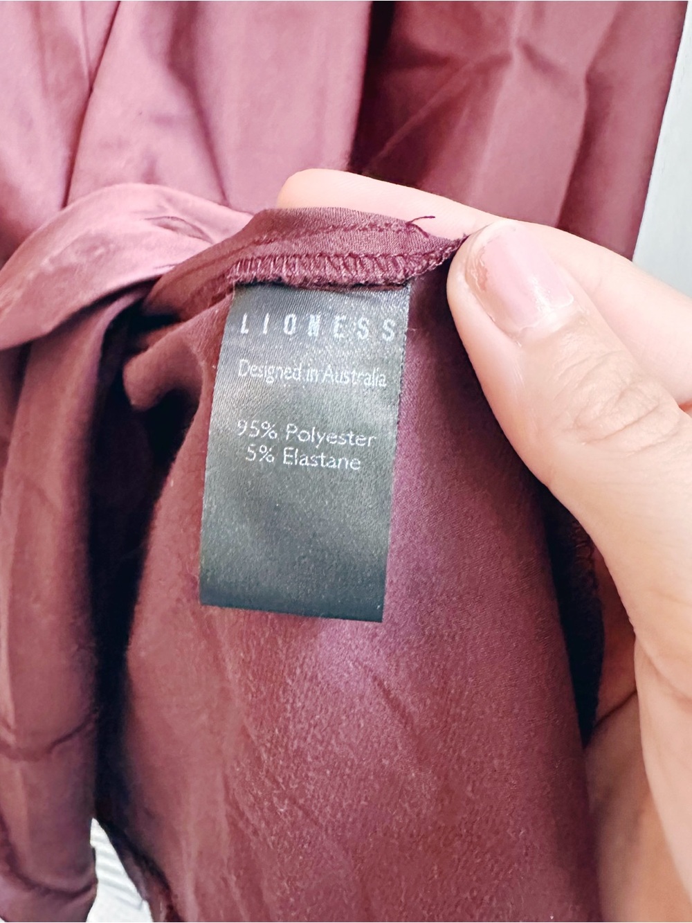 Lioness Satin Maxi Skirt in Deep Chocolate Brown XL Australian flowy Classic - Picture 4 of 7